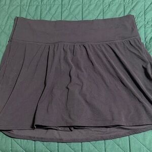 Classic Black Women's Activewear Skirt W/ Built In Shorts